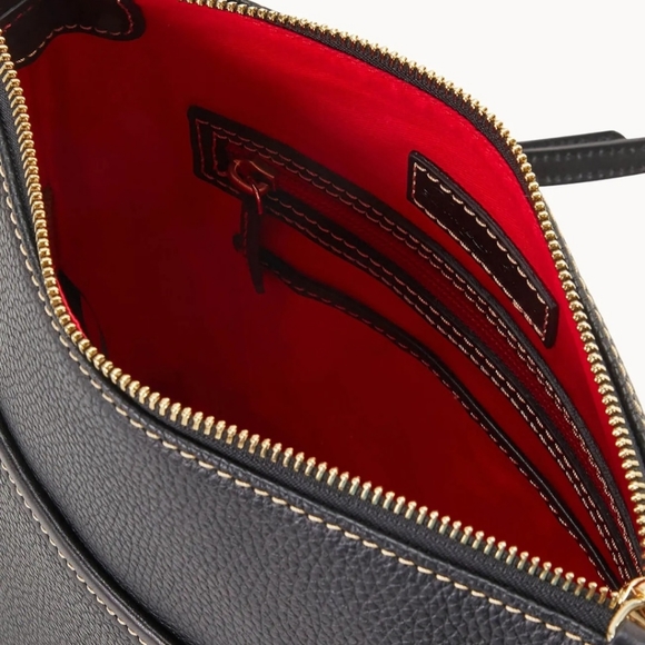 Dooney & Bourke Pebble Grain Everyday Crossbody Shoulder Bag large NWT - Picture 4 of 11